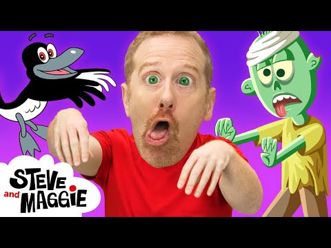 Halloween Wheels on the Bus and Finger Family Party with Steve and Maggie | Best Halloween for Kids