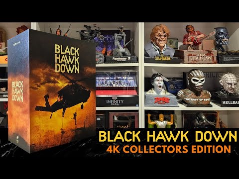 Black Hawk Down 4k Ultra HD Bluray Collectors Edition Unboxing.