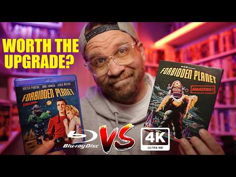 Forbidden Planet 4K VS BLU-RAY