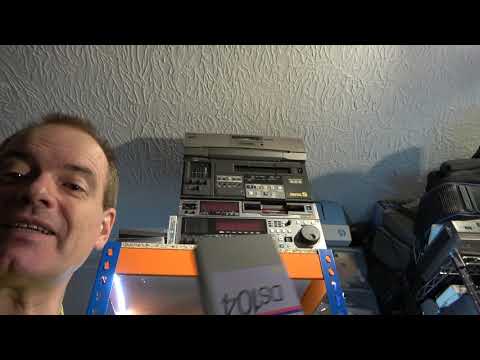 Part 2 of testing Digital-S (D9) JVC BR-D750E and work on Sony EV-S550E Video8.