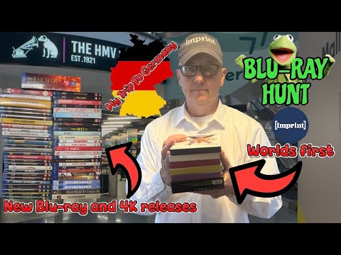 Blu-ray Hunt #331 19/10/26 blu-ray hunting in Germany and HMV and a parcel from Imprint Films … 