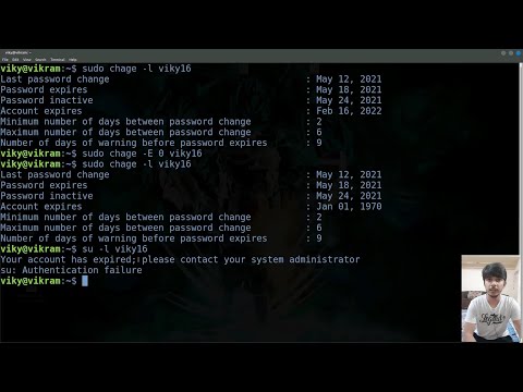 /etc/passwd file &amp; /etc/shadow file in linux | chage and passwd command | lock and disable accounts