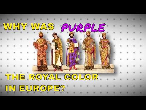 Why was PURPLE the color of royalty in Europe? | Reason there are NO Purple Flags