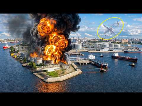 Ukrainian Drones STRIKE Russia’s Sochi Oil Port on the Black Sea — Then THIS Happened...