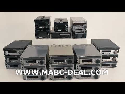 VTR PLAYER XDCAM BETACAM HDCAM - WWW.MABC-DEAL.COM