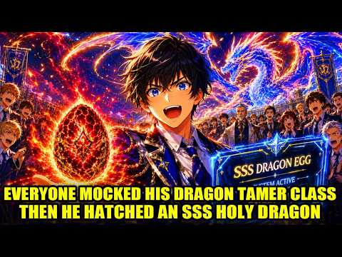 His Hidden Class Was Useless Without a Dragon… Then the System Gave Him an SSS Dragon Egg!