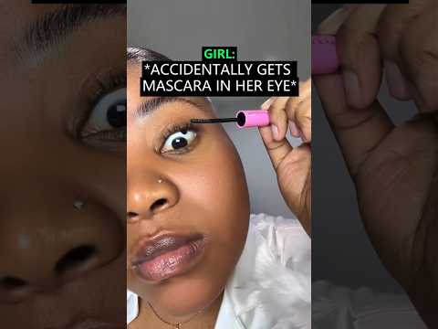 She Panicked After This Makeup Mistake 😱
