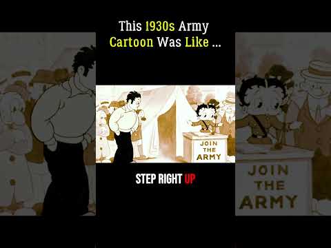 Betty Boop's Army Cartoon Was Actually Fire #vintage #animation