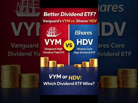 Best High Dividend ETF? VYM vs HDV Explained