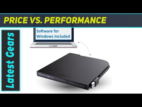 BUFFALO MediaStation Portable Blu-ray Drive: Best External Blu-ray Burner for PC &amp; Mac