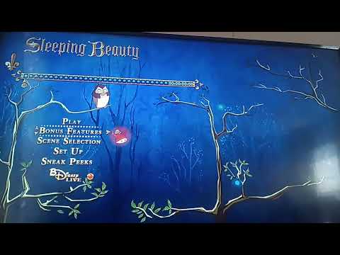 Sleeping Beauty Platinum Edition 2008 Blu-ray Menu Walkthrough Disc 1