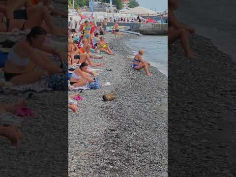 Sochi Black sea Mayak beach Vacation   #sochi #blacksea #mayakbeach #vacation #shorts