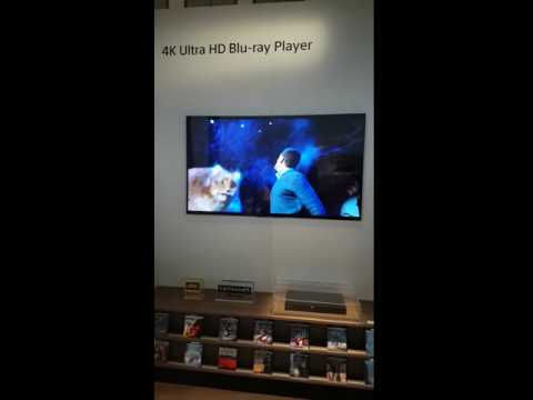 Sony 4K Blu-ray Player : Hands On [IFA 2016]