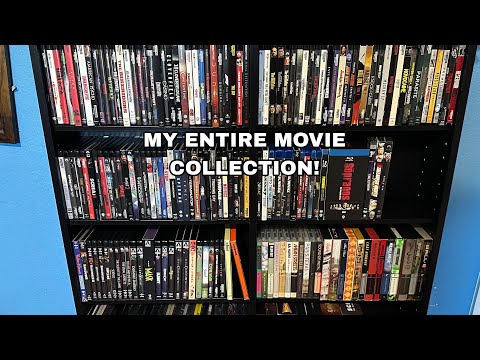 ASMR My Entire Movie Collection 200+ movies (4K UHD, Blu Ray, DVD)