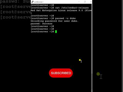 Unlock User's Password in Linux | passwd command in Linux #linux #linuxcommands #trending #shorts