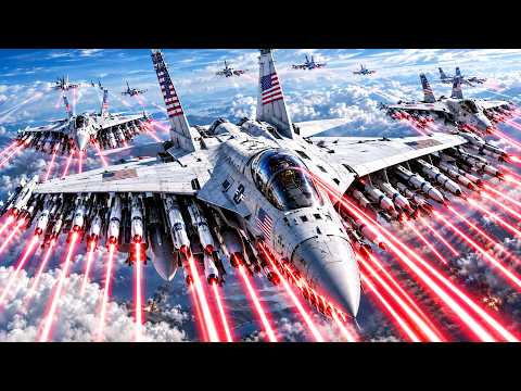 11 Minutes Ago! Deadly US Laser Fighter Jet Destroys 250 Russian Tanks Near the Black Sea.
