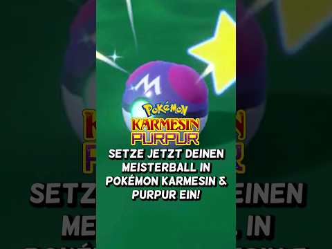 Wirf JETZT deinen MEISTERBALL in Pokémon Karmesin &amp; Purpur!