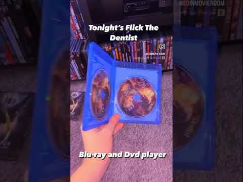 Tonight’s Flick is The dentist Blu-ray and Dvd player #dvd #bluray #movie #dvdmovies #dvdcollector
