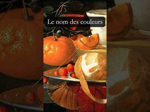 Le nom des couleurs
