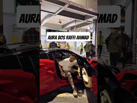 Aura Bos Raffi keren Banget dengan mobil mewahnya