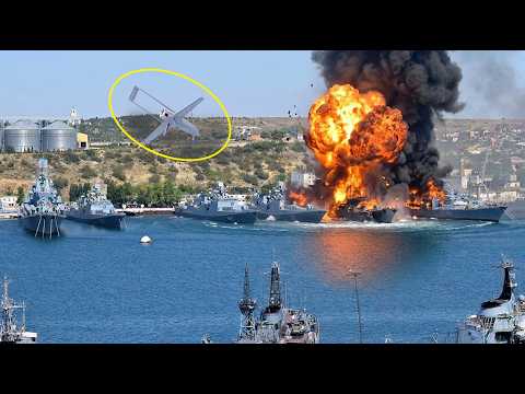 Ukrainian Drones STRIKE Russia’s Black Sea Fleet in Crimea — Then THIS Happened…