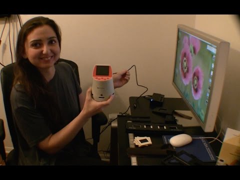Convert Slides and Negatives to Digital SD Card with Wolverine Scanner at Home!