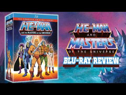 He Man and the Masters of the Universe Blu Ray Review + Physical Media History