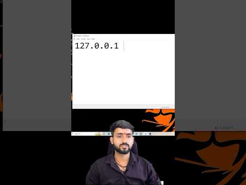 🚫🌐 Block Websites Using 127.0.0.1! 🌐 #shorts #short #shotsvideo #shortvideo