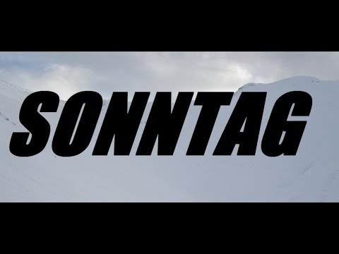 ♫ Das Wochentage Lied ♫ German Days of the Week Song ♫