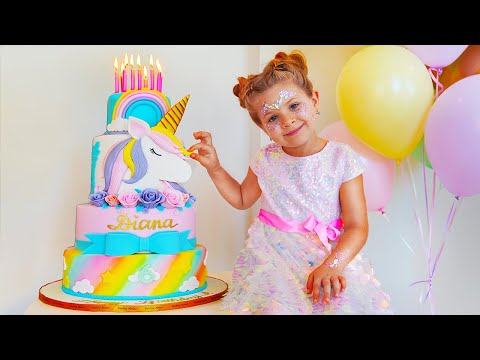Diana &amp; her 6th Birthday - surprises and sweets