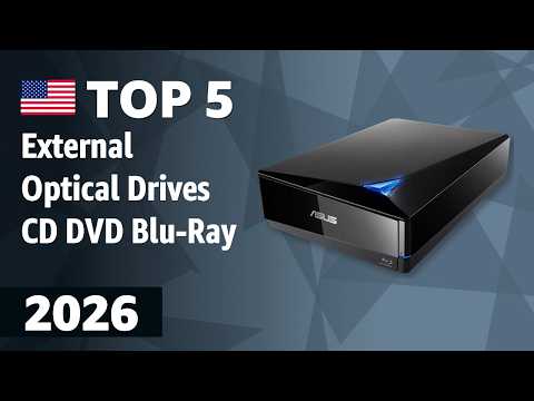TOP—5. Best External Optical Drives (CD, DVD, Blu-Ray) 2026