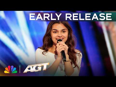 Early Release: 17-Year-Old Singer Bety Gets Emotional After Standing Ovation | Auditions | AGT 2026