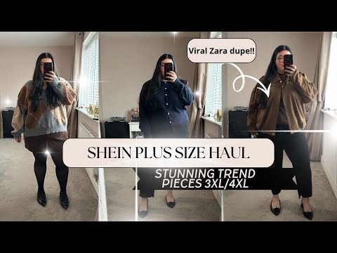 SHEIN FASHION TREND PIECES VIDEO PLUS SIZE HAUL SIZE 3XL/4XL