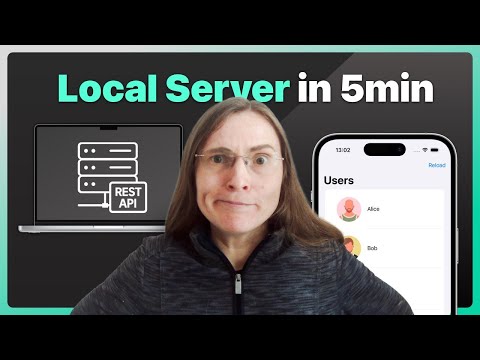 Set Up a Local Test Server with Swift in Under 5 Minutes + iOS app SwiftUI