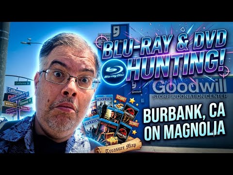 Blu-ray/Dvd Hunting in the Burbank Ca 2026 !!