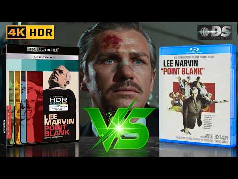 4K UHD HDR Blu-ray REVIEW &amp; ANALYSIS | Point Blank 1967
