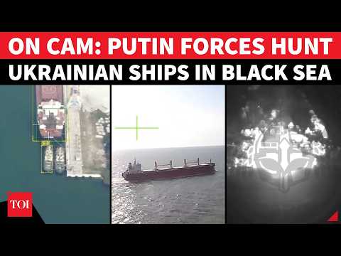 Black Sea In Flames; Russia's AI-Powered Drones Wreak Havoc On Ukrainian Ports, Cargo Ships