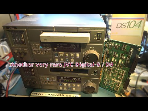 JVC BR-D85E video recorder, rare Digital-S / D9  pro format. Does it work better than the last one?