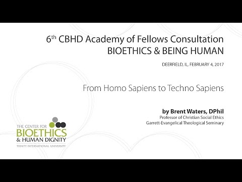 Brent Waters, DPhil - From Homo Sapiens to Techno Sapiens