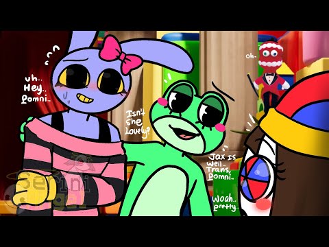 Jax Is Trans ?! - The Amazing Digital Circus EPS 9 [AU] // FUNNY ANIMATION