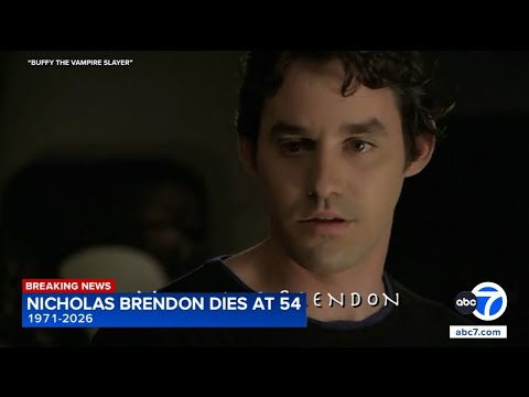 Nicholas Brendon, 'Buffy the Vampire Slayer' star, dies at 54