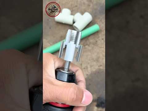 Convenient Two-way Pipe Threading Head 🛠️