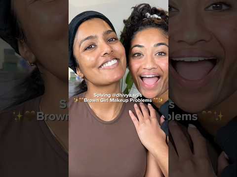 LETS SOLVE @Dhivyasrii’s brown girl makeup problems #browngirlmakeup