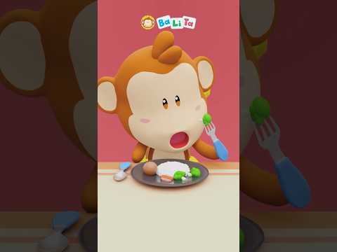 Tata belajar makan sendiri #balita #cartoon #kartunanak #kartun #goodhabits #kartunlucu
