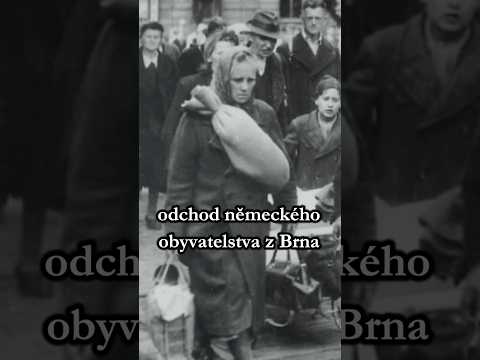 O brněnském pochodu smrti #brno #historie #zajimavosti #odsun