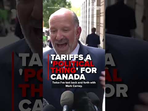 Lutnick BLAMES Canada's Mark Carney for killing trade deal for 'POLITICAL' reasons