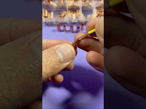 Copper pipe wiring #diy #trending